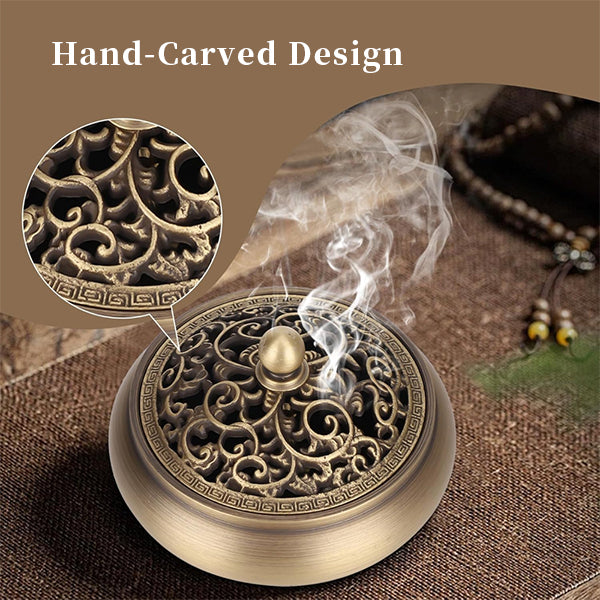 Brass Dragon Incense Burner