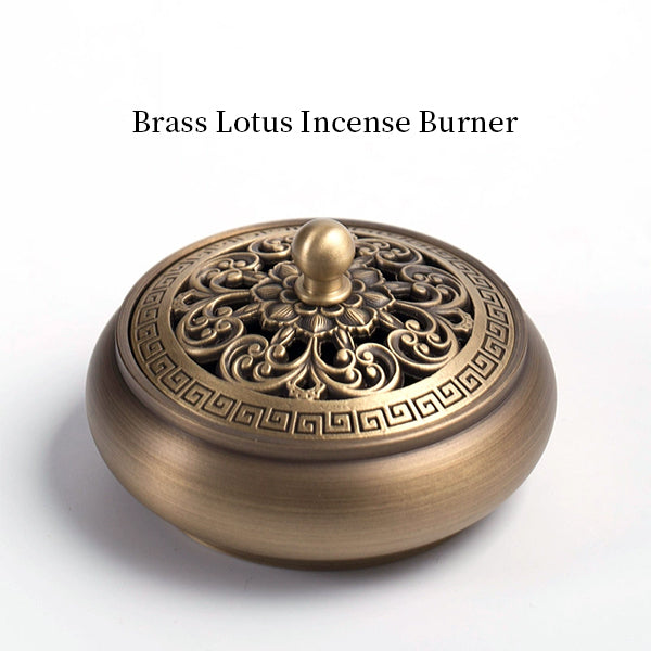 Brass Dragon Incense Burner