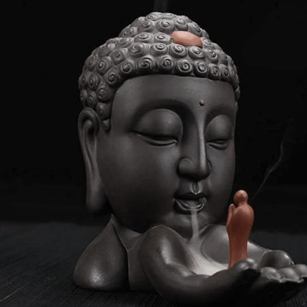 Buddha Backflow Incense Burner