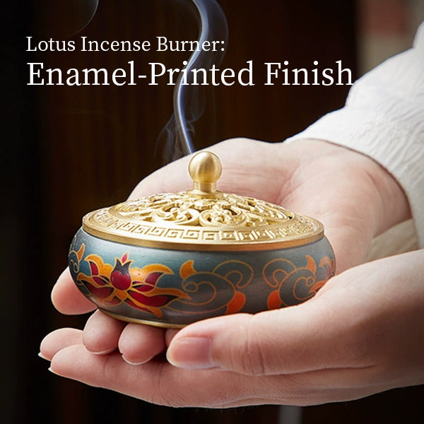 Lotus Incense Burner Incense Set