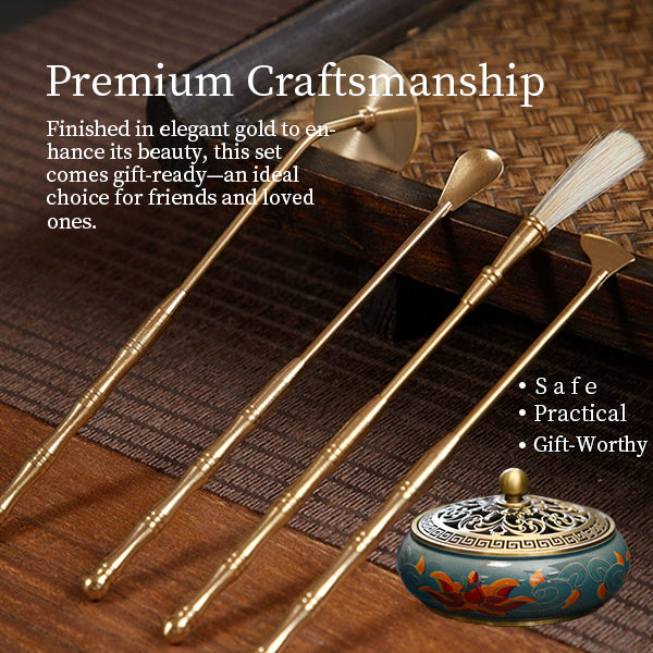 Lotus Incense Burner Incense Set