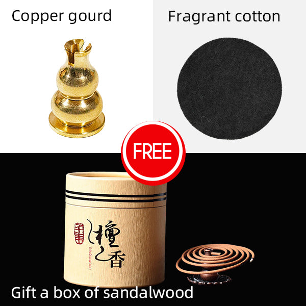 Ceramic Lotus Incense Burner
