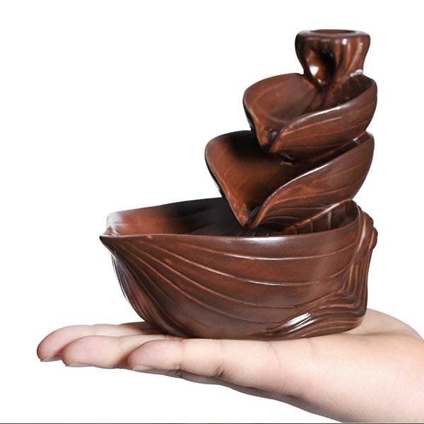 Lotus Leaf Backflow Incense Burner
