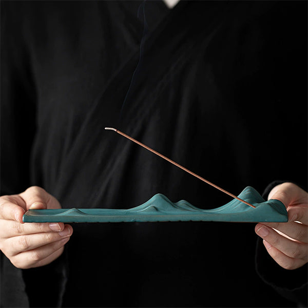 Rivers and Mountains Incense Holder
