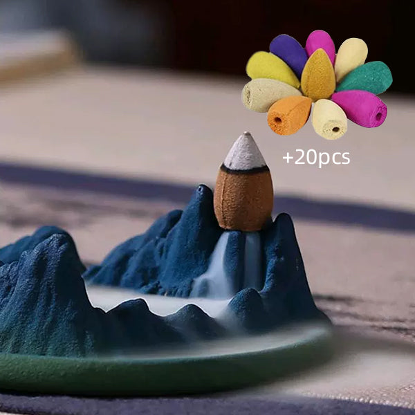 Thousand-Mile River and Mountains Incense Burner