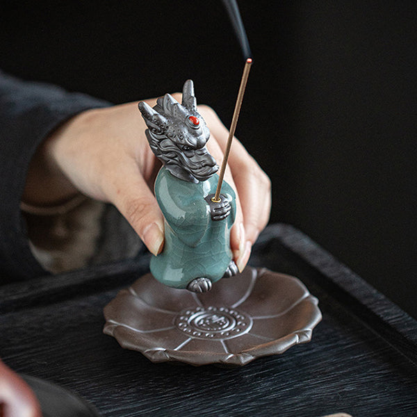 Wish Dragon Incense Holder
