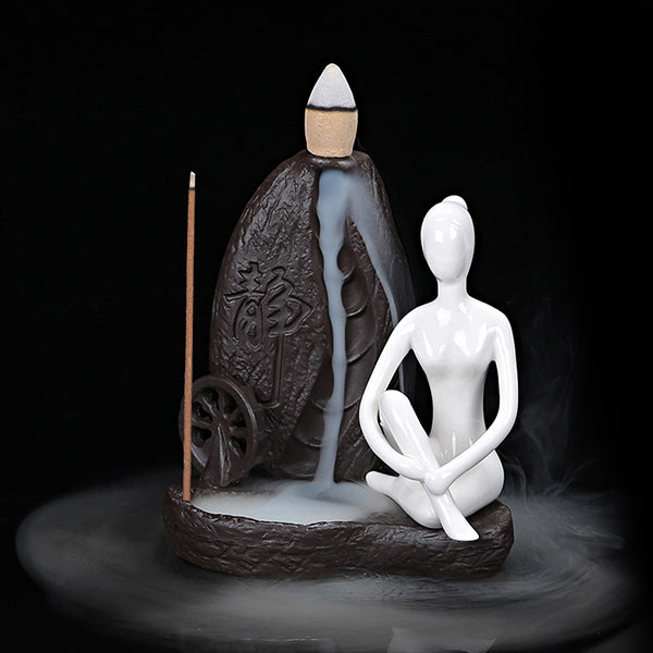 Yoga Girl Incense Burner