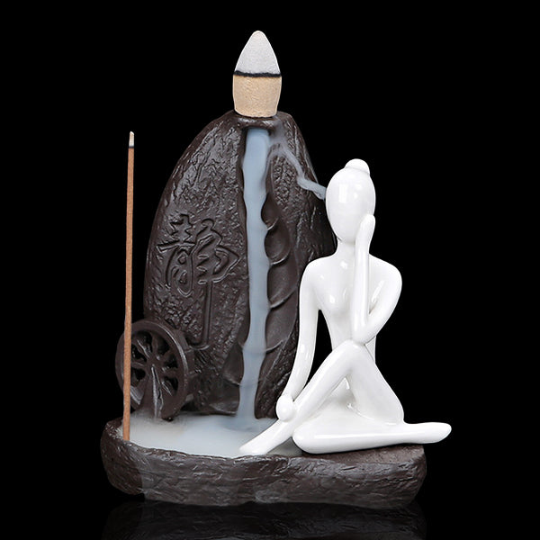 Yoga Girl Incense Burner