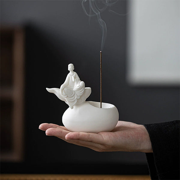 Zen Buddhist Incense Burner