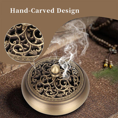 Brass Dragon Incense Burner