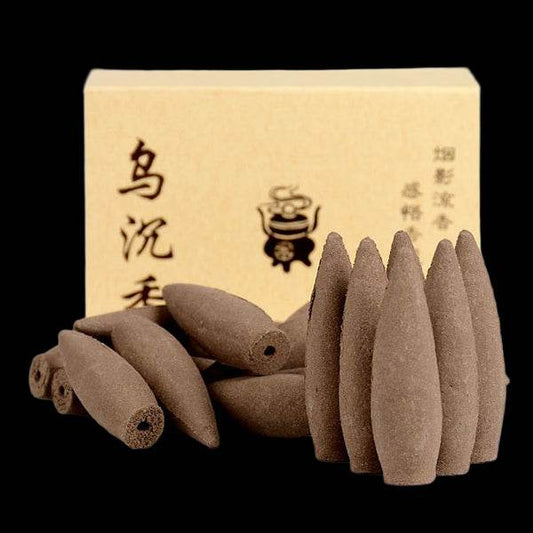 Agarwood Backflow Incense Gift Set - Incense Trail