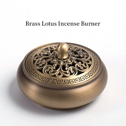 Brass Dragon Incense Burner