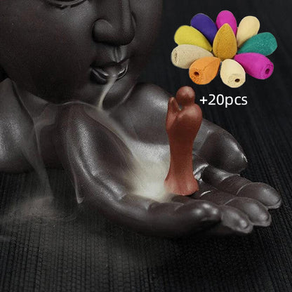Buddha Backflow Incense Burner