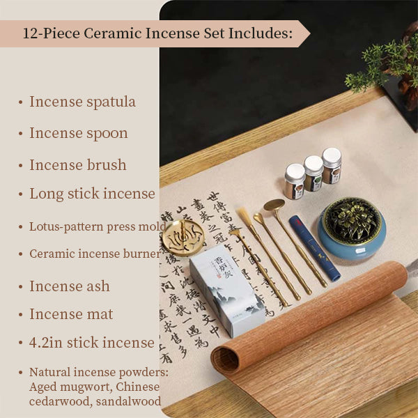 Handmade Incense Set