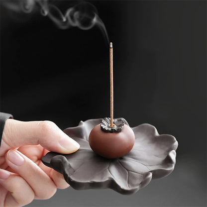 Persimmon Incense Holder