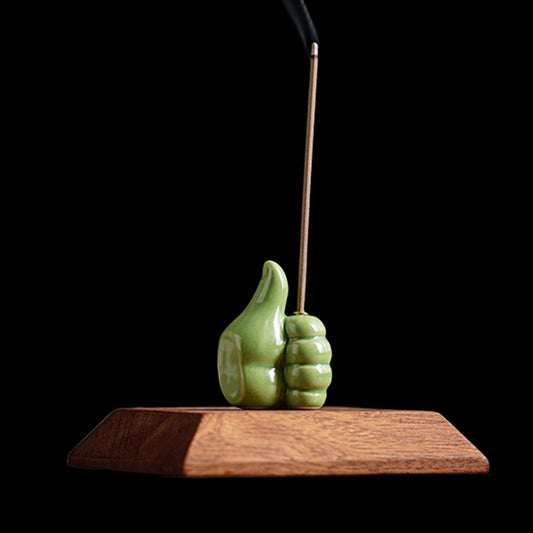 Thumbs-Up Incense Holder