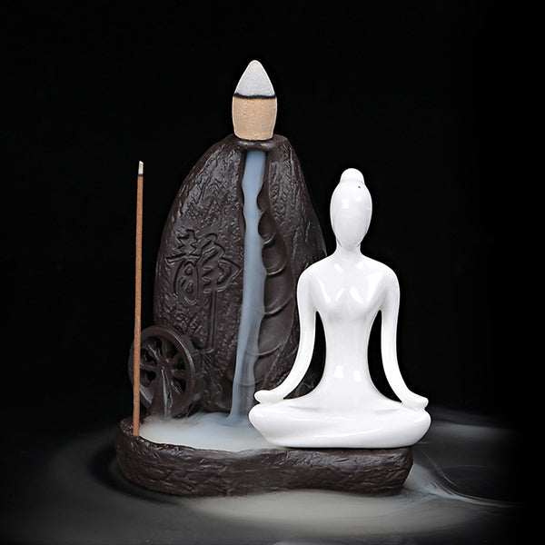 Yoga Girl Incense Burner