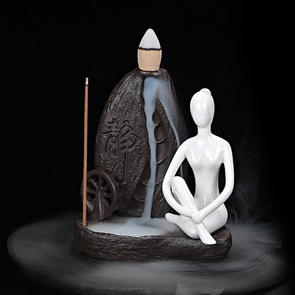 Yoga Girl Incense Burner