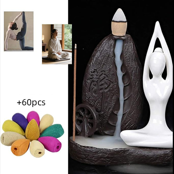 Yoga Girl Incense Burner