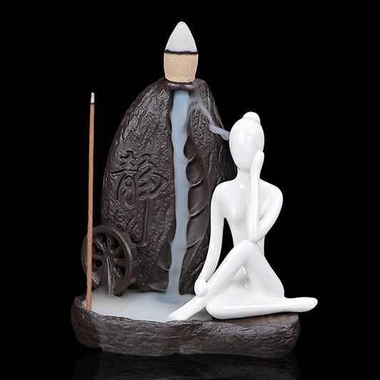 Yoga Girl Incense Burner