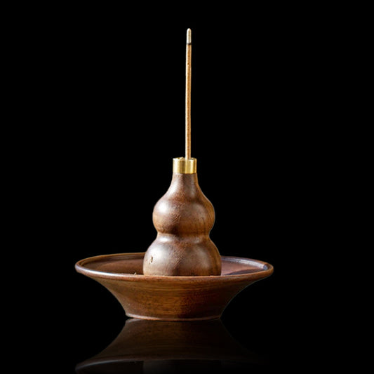 Yuanbao Seat Gourd Incense Holder