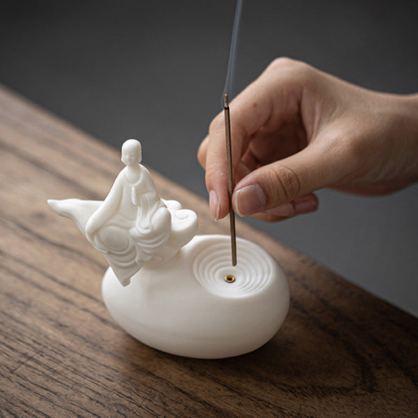Zen Buddhist Incense Burner