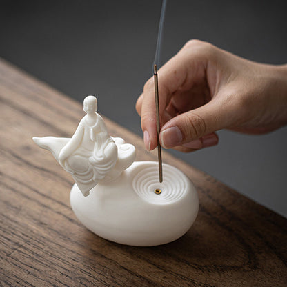 Zen Buddhist Incense Burner